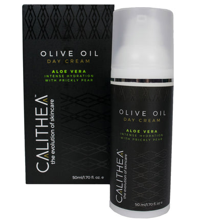 Calithea Olive Oil Day Cream – 97% Natural with Aloe Vera & Prickly Pear