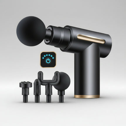 Muscle Massage Gun – Deep Percussion Therapy for Recovery, Pain Relief & Relaxation