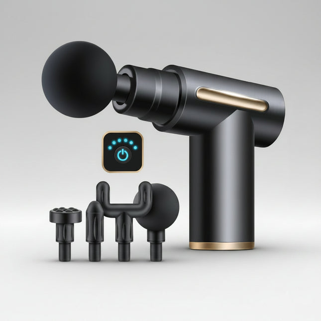 Muscle Massage Gun – Deep Percussion Therapy for Recovery, Pain Relief & Relaxation